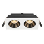 چراغ سقفی توکار دو شعله شعاع مدل SH-6102 - تصویر 2