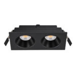 چراغ سقفی توکار دو شعله شعاع مدل SH-6102 - تصویر 3