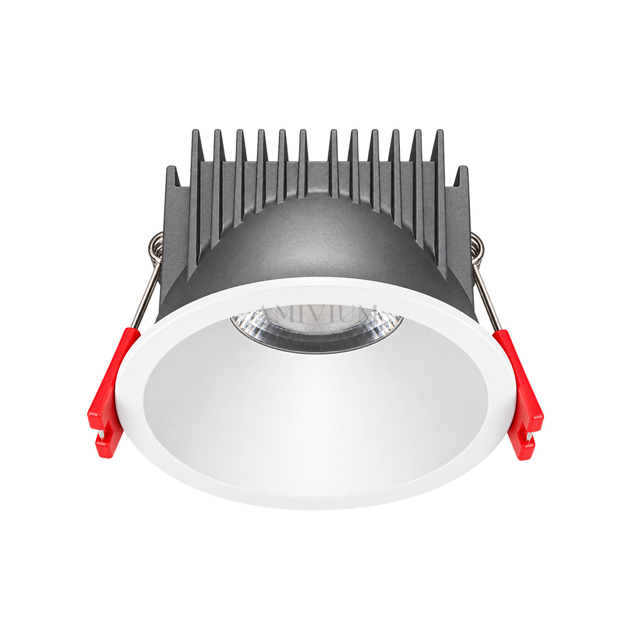 چراغ سقفی توکار 12 وات شعاع مدل SH-2532-12W رفلکتور سفید