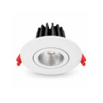 چراغ سقفی توکار 12 وات شعاع مدل SH-AL568-12W