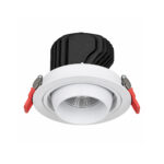 چراغ سقفی توکار متحرک 36 وات شعاع مدل SH-AL6701-36W