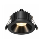 چراغ سقفی توکار 8 وات شعاع مدل SH-2050-8W Professional مشکی